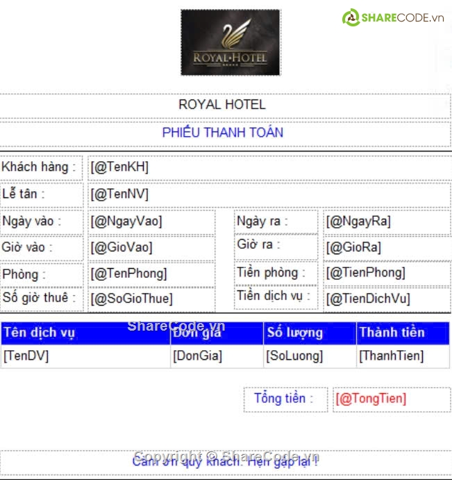 Đồ án,mô hình 3 lớp,khách sạn,quản lý khách sạn,winform trong c#,Code đồ án